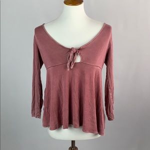 American Eagle Tie Top